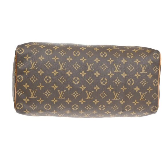 LOUIS VUITTON Speedy 40 Travel Hand Bag Monogram Leather Brown - Picture 5 of 14